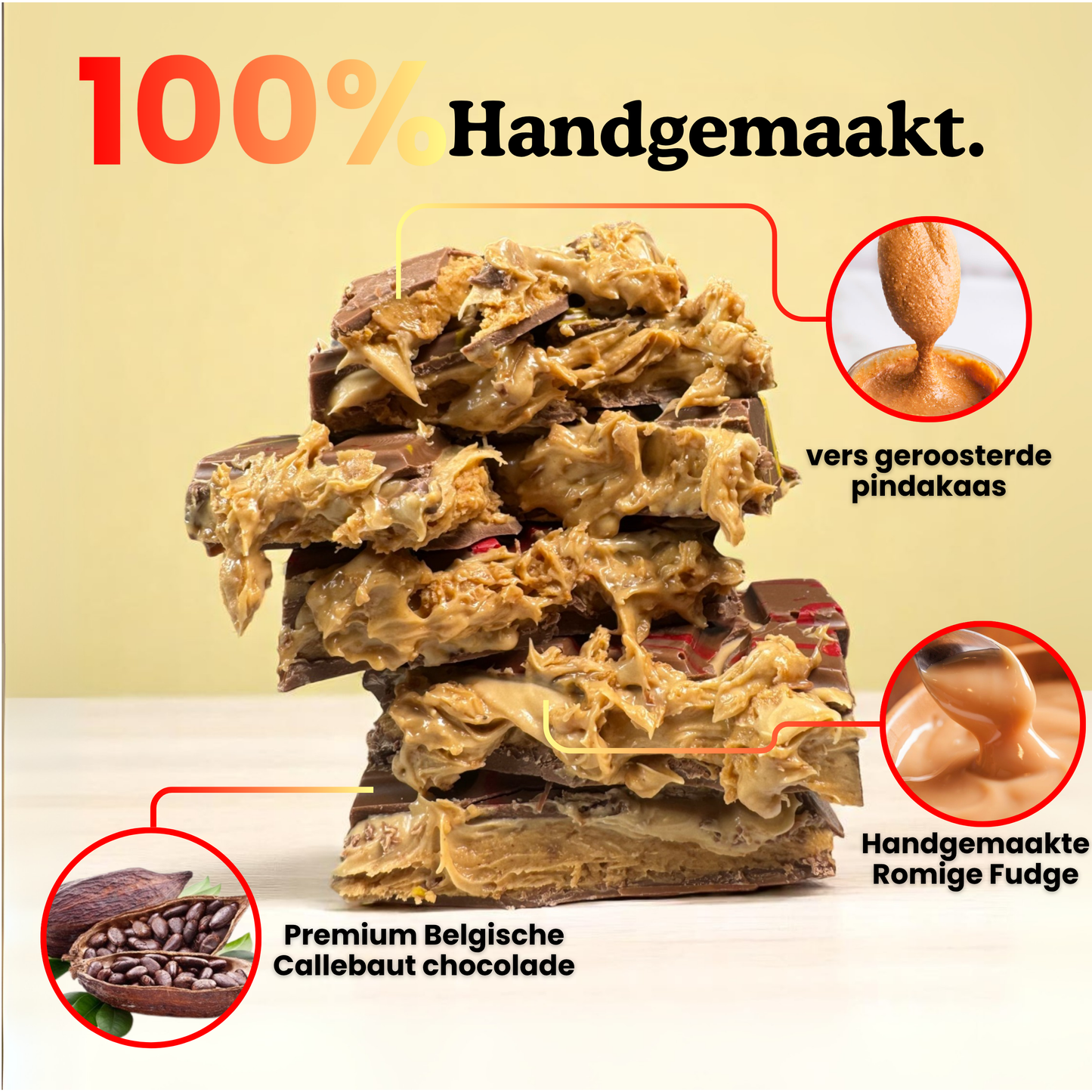 Peanutbutter Fudge Bar